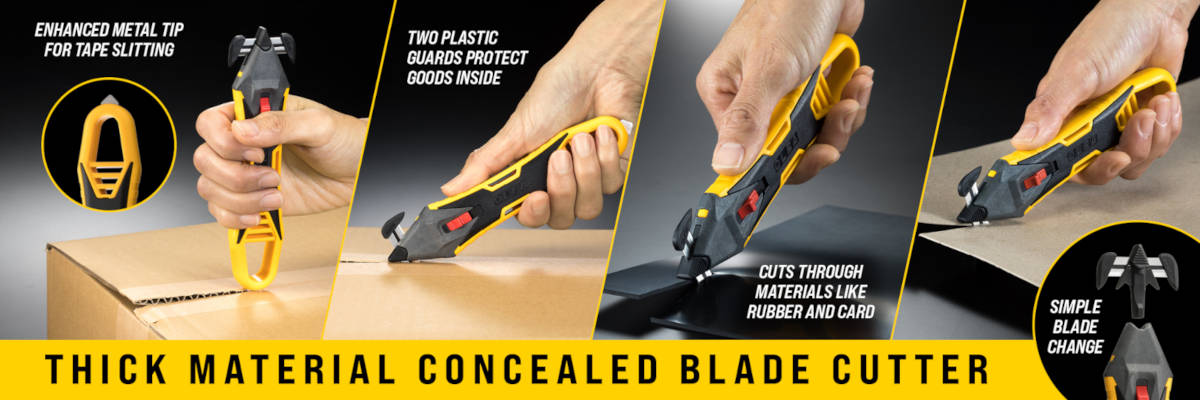 Thick Material Concealed Blade Cutter