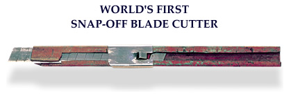 Worlds first snap off cutter